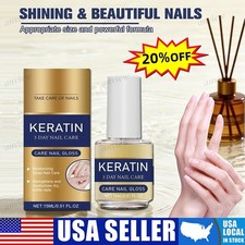 Keratin Amino Acid Nail Care Oil,Moisturizing Cuticle Oil for Dry Brittle Nails