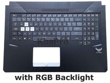 For Asus TUF Gaming FX705D FX705DD FX705DU FX705GM RGB Backlit English Keyboard