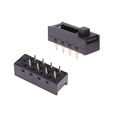 Hair Dryer Push Switch 8-Pin4-Speed Cold And Hot Air Toggle Accessories SS-24N02