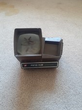 Vintage GAF Pana-Vue Automatic Lighted 2 x 2 Slide Viewer Tested Working