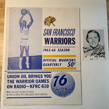 Wilt Chamberlain + Rookie Rick Barry & Billy Cunningham 11/26, or 11/27/1965 Phi
