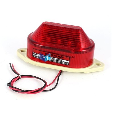 LTE-5051 Red Industrial  DC 24V Flashing Signal Indicating Warning Lamp Light Kd