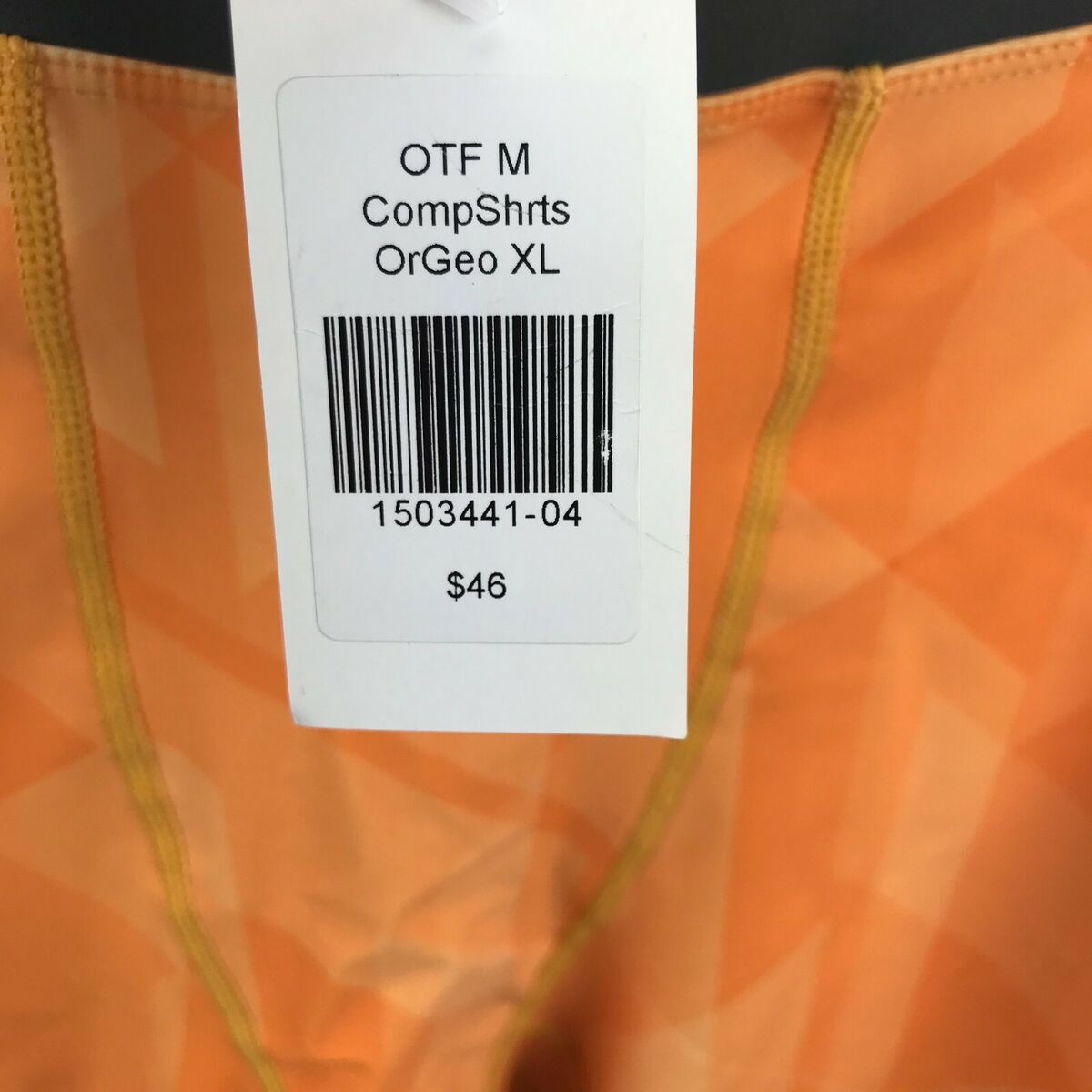 ORANGE THEORY Mens Compression Shorts Fitness Athletic Orange