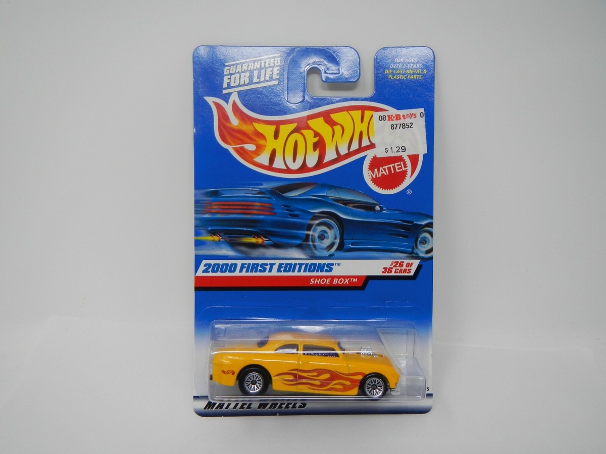 Hot Wheels 2000 First Editions Shoe Box Yellow | eBay
