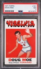 1971 Topps #181 Doug Moe PSA 7