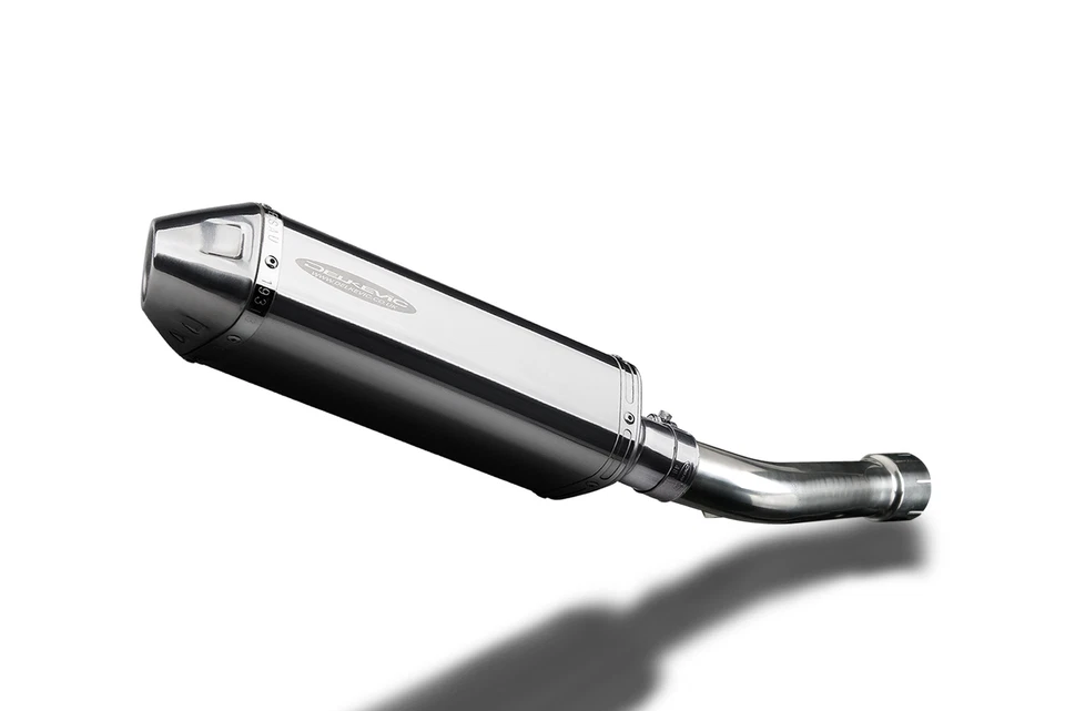 Yamaha FZ-1 Fazer FZS1000 2006-2014 13" Tri-Oval Kit de silenciador de escape de acero inoxidable Foto 2 de 4