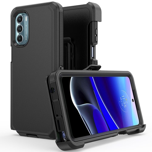 For Motorola Moto G Stylus 5G 2021/2022 Case Rugged Cover+Belt Clip Fit Otterbox - Picture 3 of 22