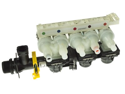 RATIONAL 50.02.054P WASSER-MAGNETVENTIL-SATZ 5-WEGE 90° MIT DURCHFLUSSMESSER
