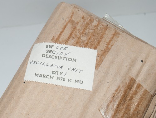 Oscillator Unit Type 165 10V/585 E.K. Cole R.1392E Radio RAF Vintage Aircraft - Picture 12 of 13