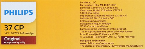 Instrument Light Philips 37CP - Picture 6 of 10