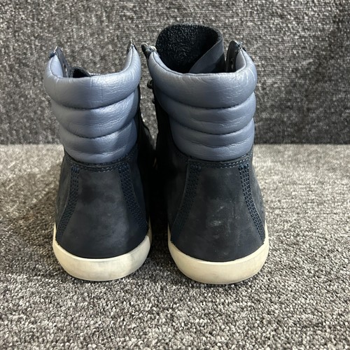 Timberland Dausette High Top Trainer Boots Size Uk 7.5 Navy Blue Ortholite - Picture 7 of 11