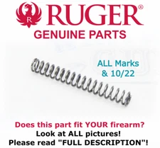Factory RUGER Extractor SPRING Mark 1 2 3 4 MK I II III IV extracter 22/45