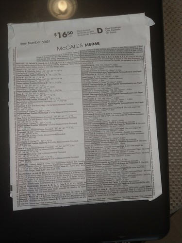 Jarrones y cajas de tela Jennifer Lokey sin cortar McCall's Pattern crafts m5065 os - Imagen 2 de 2