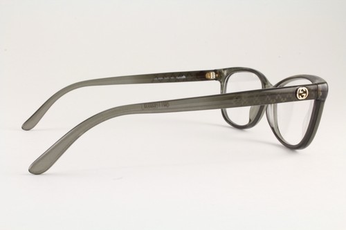Raro Auténtico Gucci GG 3699 G2D 54mm Gris Translúcido Gafas Marcos Italia - Imagen 3 de 5