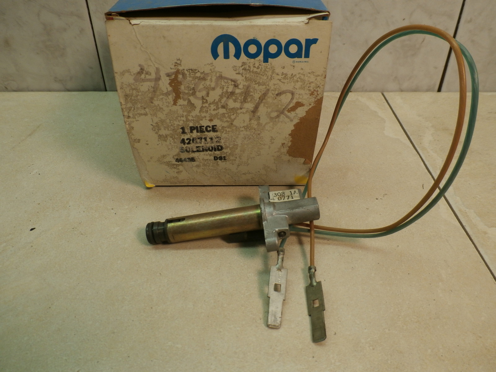 4267112 Carburetor Mixture Solenoid Assembly, OEM NOS Mopar Dodge Free