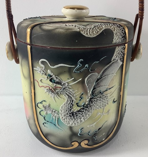 Vintage Dragonware Ice Bucket Japan - Picture 2 of 11