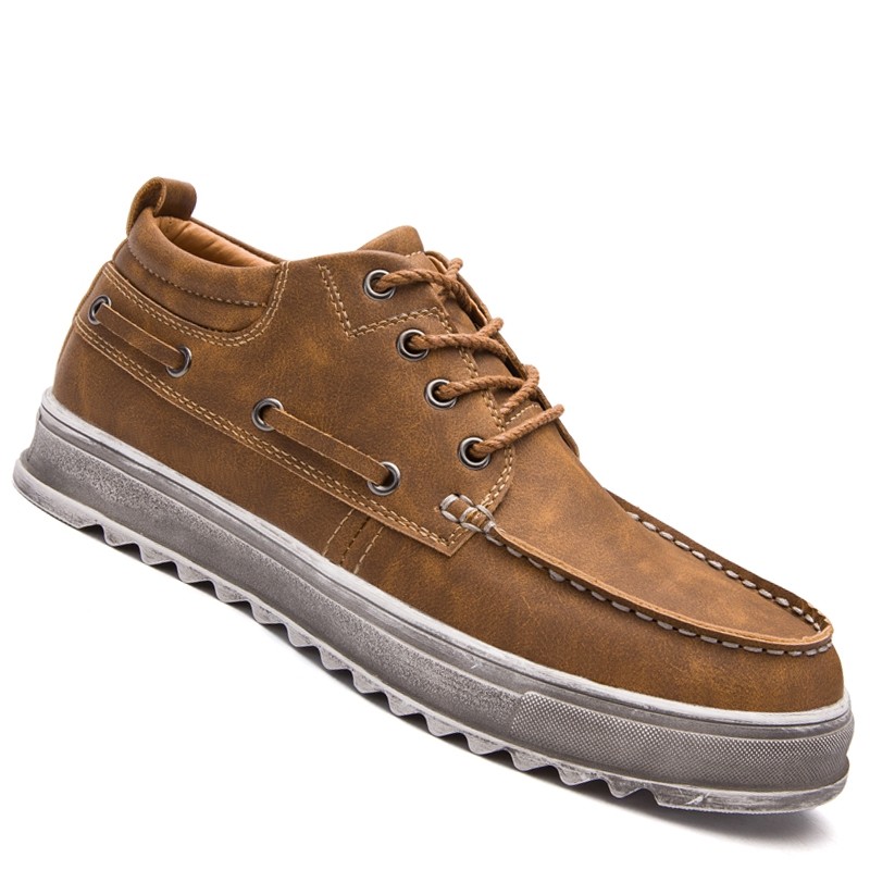 Men Business Lace Up Sport Leather Sneakers Outdoor Jogging Walking Athletic Men Business Lace Up Sport Leather Sneakers Outdoor Jogging Walking Athletic
