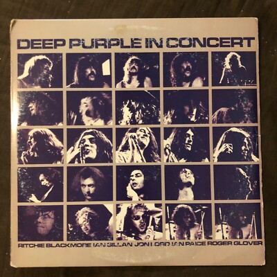DEEP PURPLE In Concert - Portrait 2-LP Classic Lineup w/ Ian