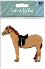 Horse, scrapbook 3D embellishment Jolee's by You JJBF001