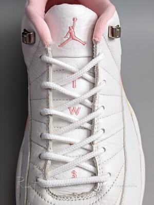 pink jordan 12 low