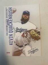 2019 Kevin Quackenbush Oklahoma City Dodgers Team Card