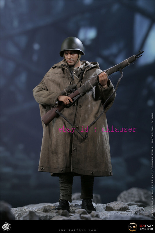 Poptoys Cms010 1/12 Stalingrad：Enemy At The Gates Vasily Zaytsev