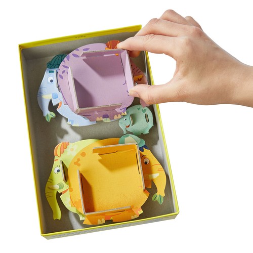 HABA Eager Elephants - Beginner Tile Placement Game for Ages 4+ - Picture 7 of 8