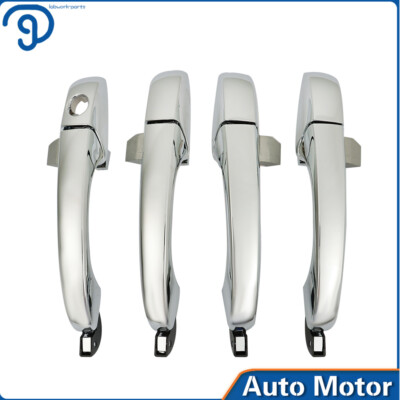 4 Pack Chrome Outer Door Handle For Dodge Magnum Chrysler 300 300C 4589009AH C13 - View #2