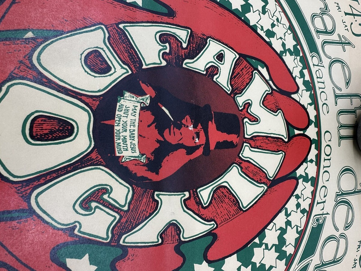 1966 GRATEFUL DEAD - FAMILY DOG AVALON BALLROOM POSTER, FD33-3