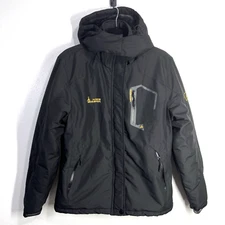 MOERDENG UNCO & BOROR Mens Medium Black Sports Ski Winter Jacket Snowboarding