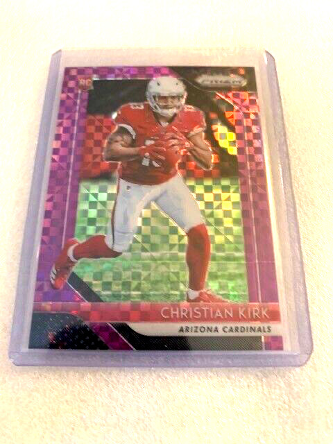 2018 CHRISTIAN KIRK - PANINI PRIZM PURPLE POWER Rookie RC # /49 (RARE RC !!) 🔥