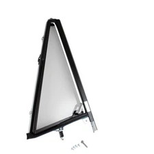 CJ Classic Trucks Vent Window Assembly Black Passenger-Side Bronco 1966-1977