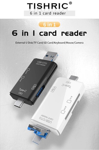 Adattatore USB SD Card attacco USB-C- Multi adattatore - Afbeelding 18 van 21