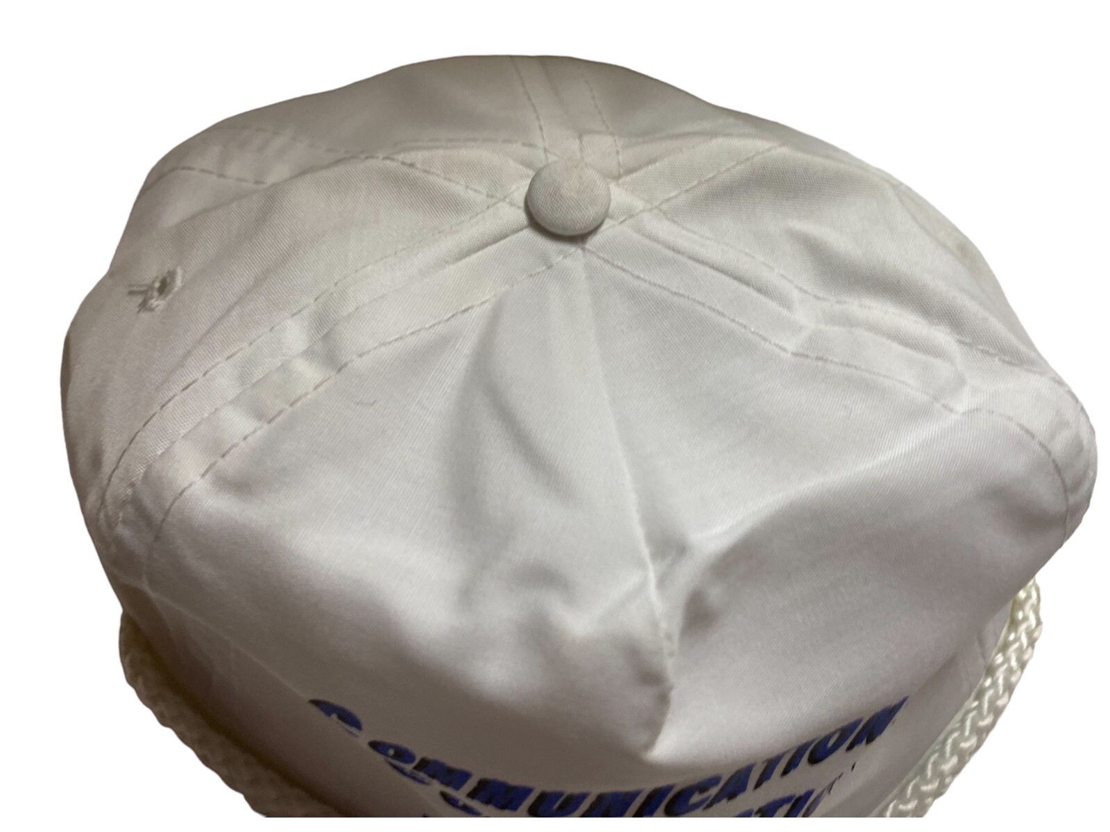 Vintage Construction Baseball Hat Cap Hamburg Iow… - image 4