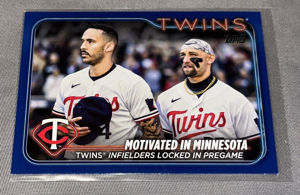 2024 Topps Series 2 Checklist Blue 653 Carlos Correa, Royce Lewis eBay