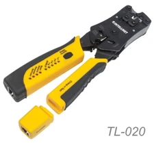 Network Combo Crimp Tool & Tester for RJ45, RJ11, RJ12 & RJ22 Plugs, TL-020