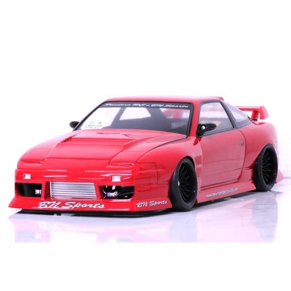 RC 1/10 Nissan 180SX RPS13 BN Sports official Clear Body Set RC 1/10 Nissan 180SX RPS13 BN Sports official Clear Body Set