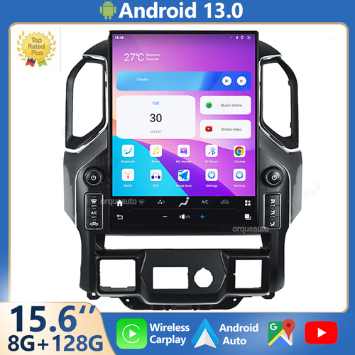 15.6" Radio For Chevrolet Silverado GMC Sierra 2019-2022 Touch Screen GPS Navi - Bild 1 von 7