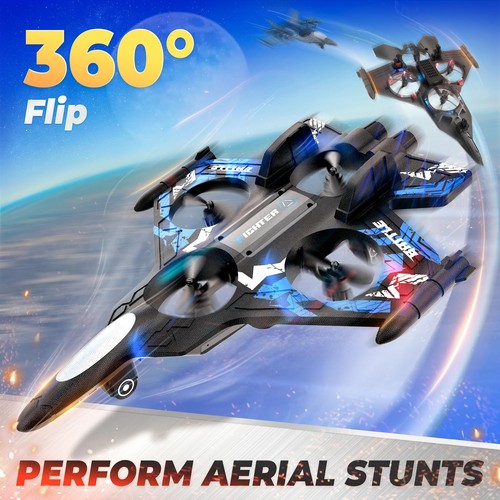 Drones for Kids | 2.4GHZ RC Plane, Remote Control Airplane, RC Helicopter, 360° - Picture 6 of 7