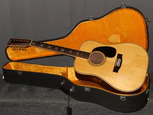 MIJ 1975 - YAMAKI YW60 - WONDERFUL - D41 STYLE - 12STRING ACOUSTIC GUITAR