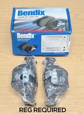 Image of BRAKE PAD SET FRONT FITS BMW E39 7 SERIES E38 X5 E53 BENDIX 510224