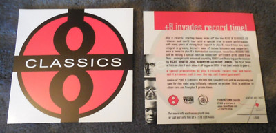 Plus 8 @ Record Time Flyer Set Richie Hawtin John Acquaviva Kenny Larkin Detroit