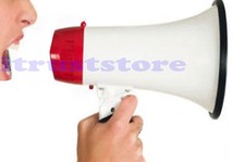 MINI HANDHELD BULL HORN MEGAPHONE VOICE AMPLIFIER LOUD SPEAKER MEGA PHONE SIREN