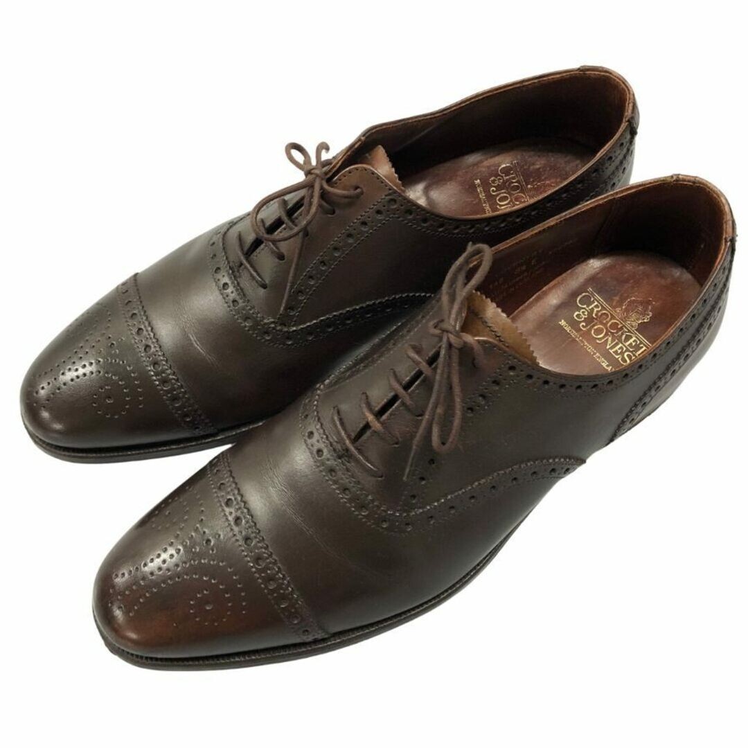 靴 Crockett & Jones COVENTRY Crockett & Jones semi-brogue shoe Coventry Men's Used | eBay