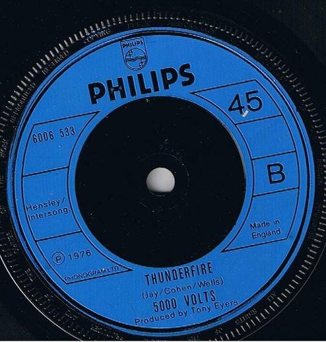 5000 Volts - Doctor Kiss Kiss (7", Single, Blu) - Bild 4 von 4