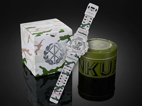 値下げCASIO　G-SHOCK SANKUANZ GA-700SKZ-7AJR Casio G-SHOCK GA-700SKZ-7AJR SANKUANZ Collaboration Model