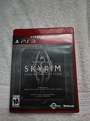 PS3 Elder Scrolls V Skyrim Legendary Edition Playstation 3 PRE-OWNED ...