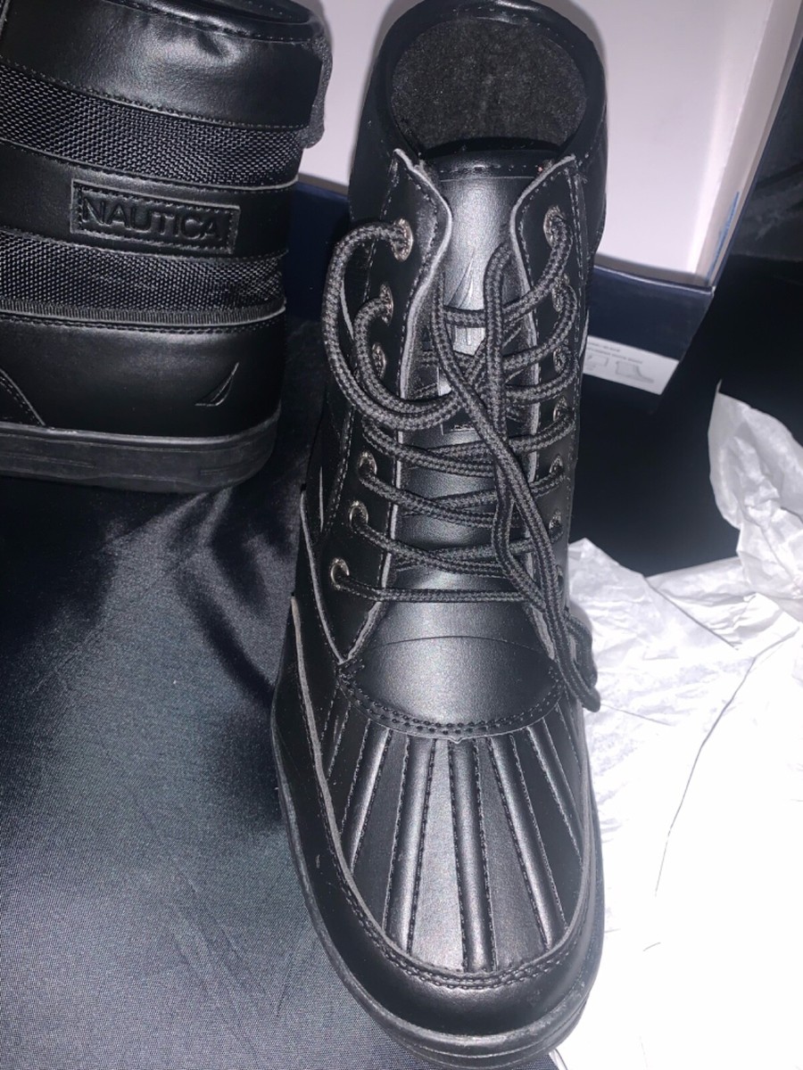 Nautica Mens SIZE 7 SULLIVAN/Black WN8601 Duck Boots | eBay display picture 2