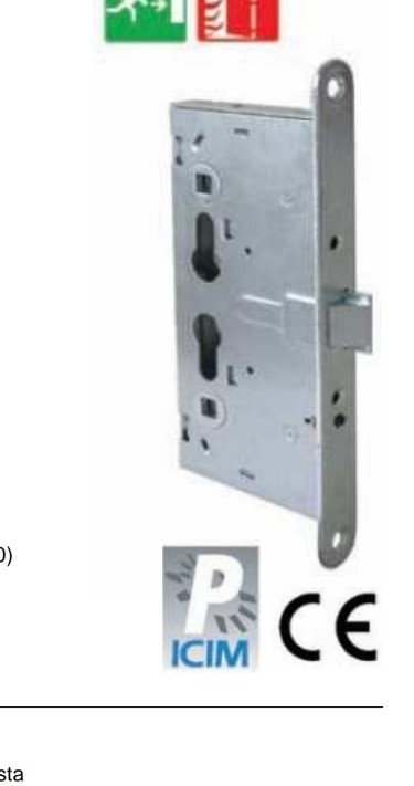CISA 13110 65 Electrocerradura de embutir para puertas cortafuegos CISA 13110 65 de Electrocerradura de 65 embutir para puertas cortafuegos 863629