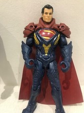 Superman In Krypton Armour Vinyl Cape DC Comics 2015 Mattel 6"